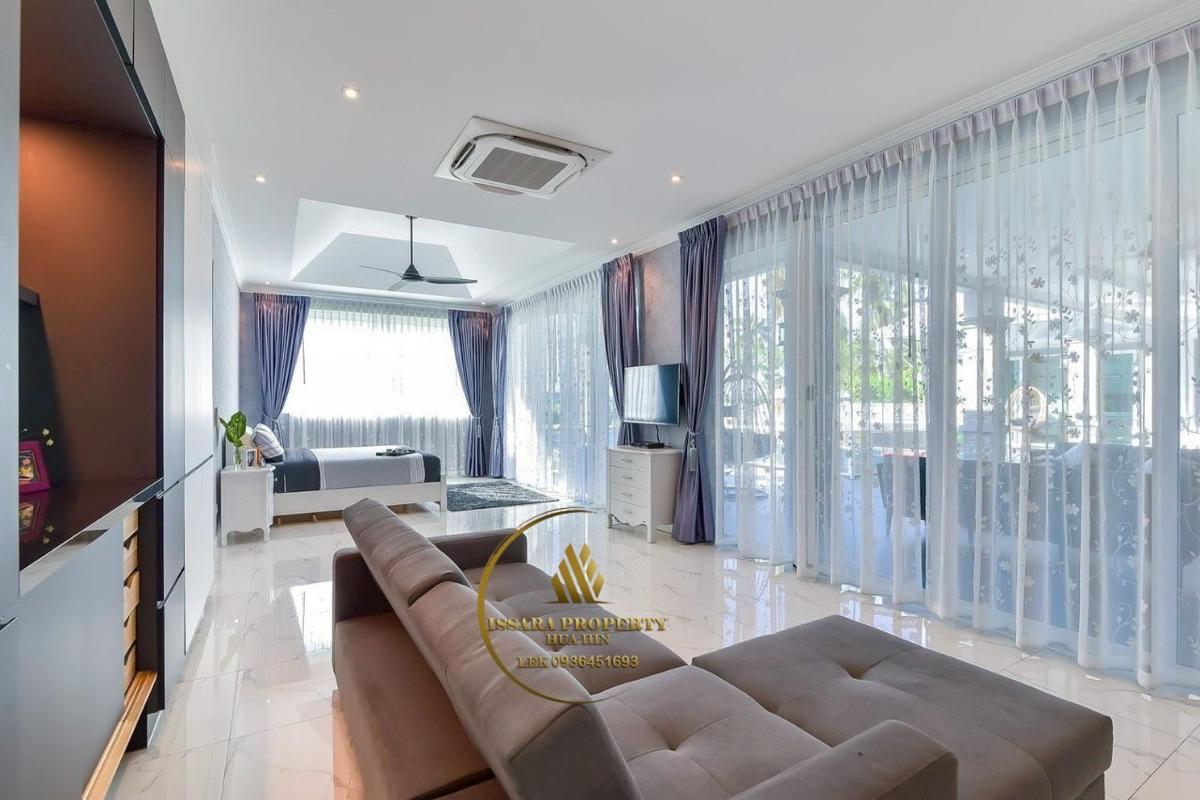 Large Land And Luxury Modern Pool Villa At Hua Hin – Tab Tai For Sale