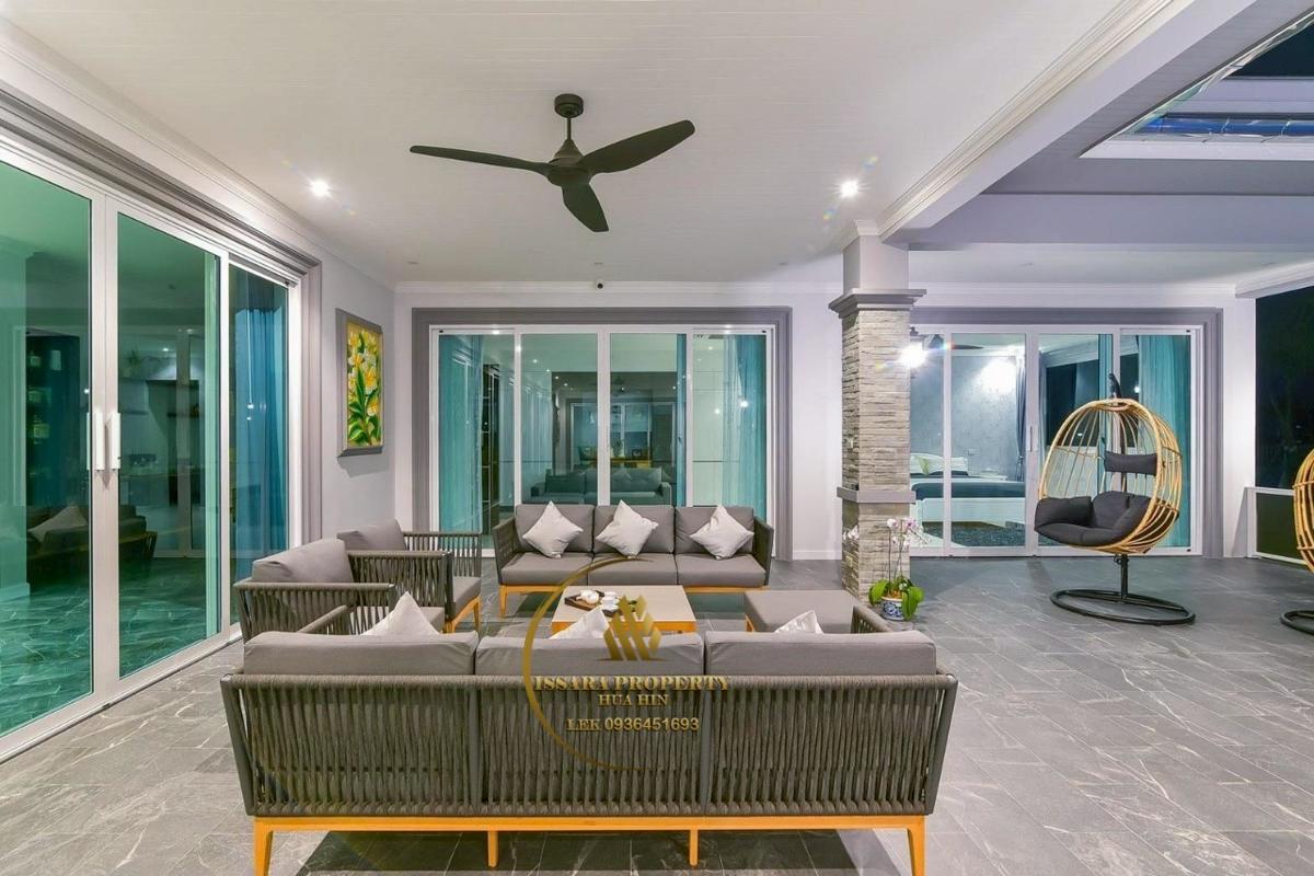 Large Land And Luxury Modern Pool Villa At Hua Hin – Tab Tai For Sale