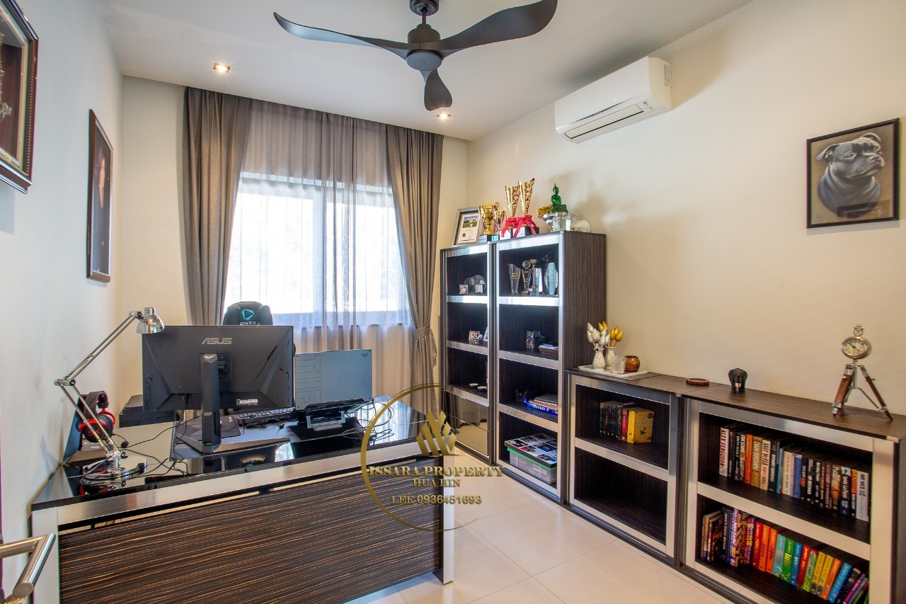 Luxury Pool Villa With Fully Furnished At Baan Hin Lek Fai For Sale
