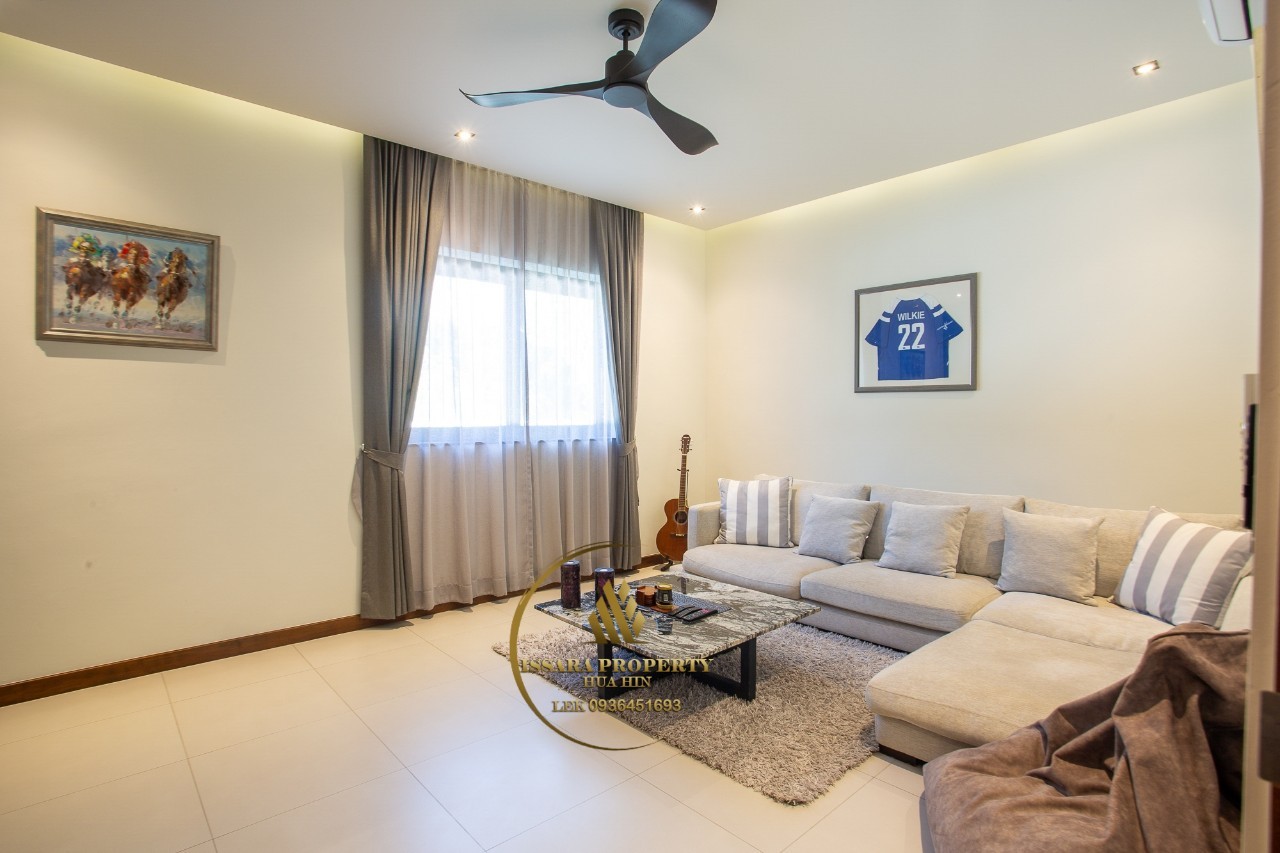 Luxury Pool Villa With Fully Furnished At Baan Hin Lek Fai For Sale