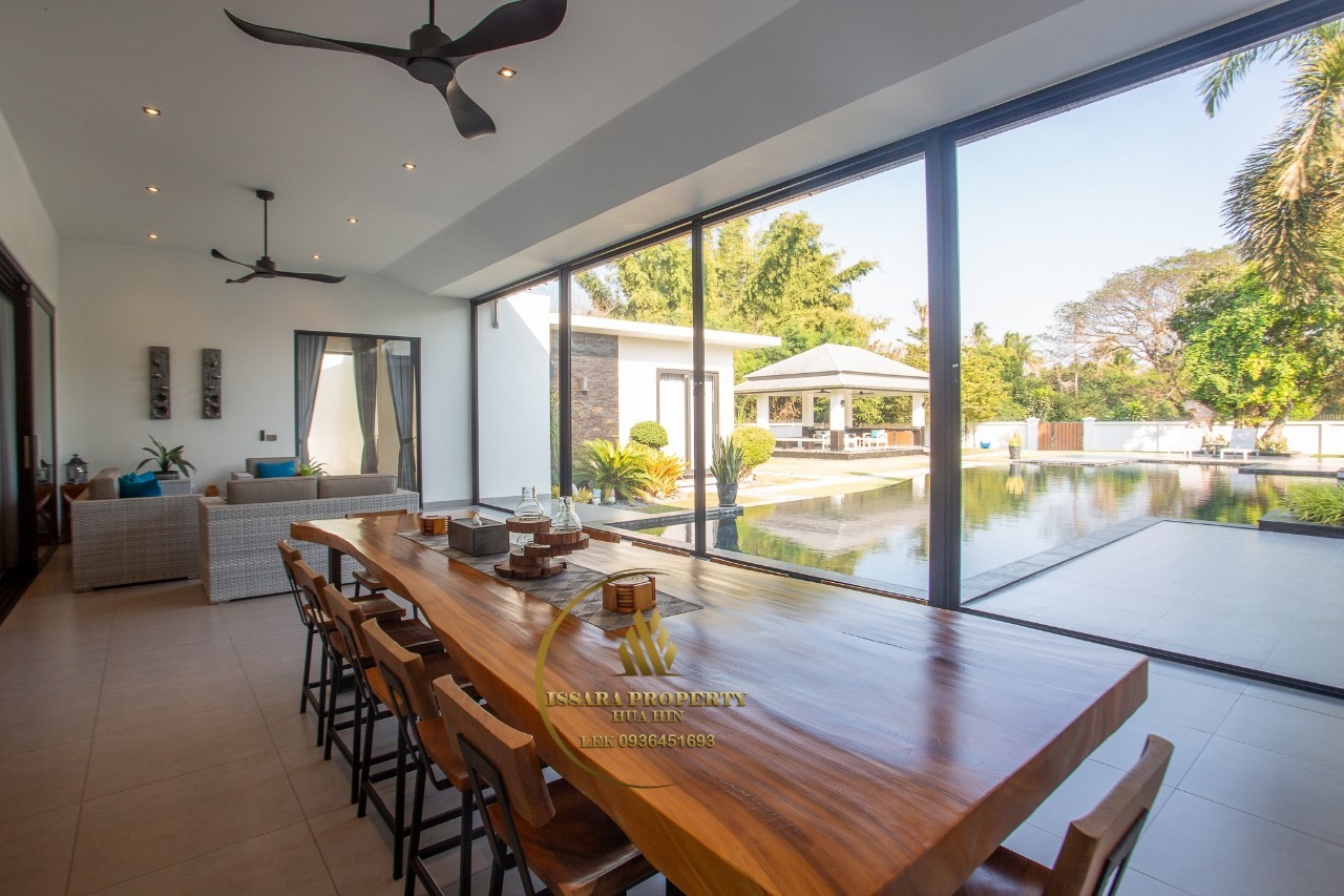Luxury Pool Villa With Fully Furnished At Baan Hin Lek Fai For Sale