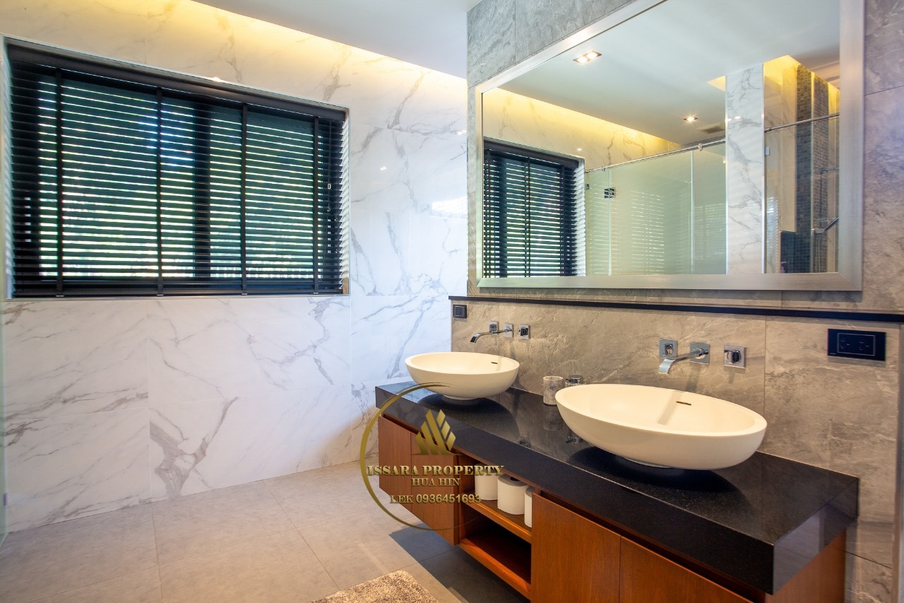Luxury Pool Villa With Fully Furnished At Baan Hin Lek Fai For Sale