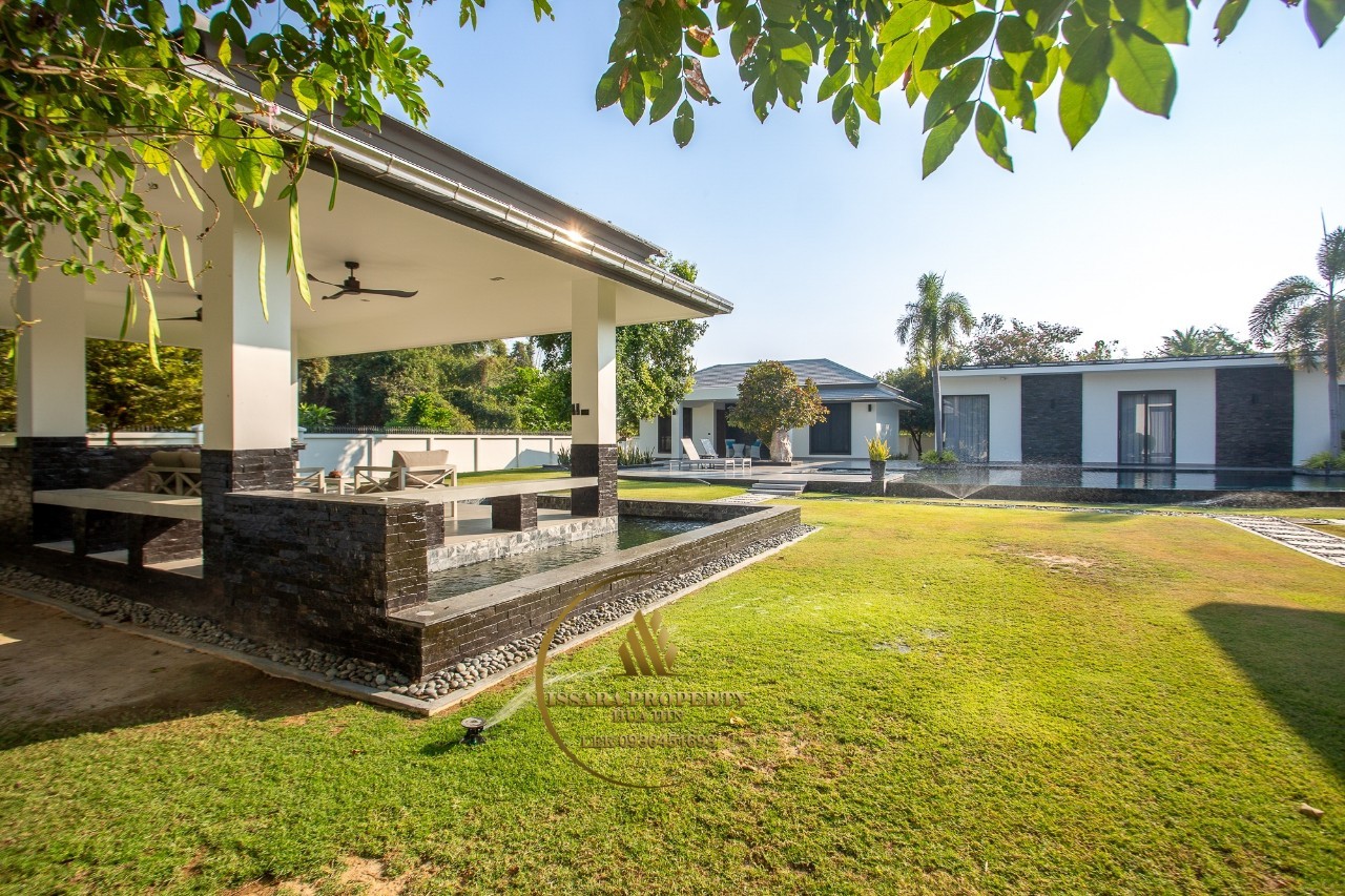Luxury Pool Villa With Fully Furnished At Baan Hin Lek Fai For Sale