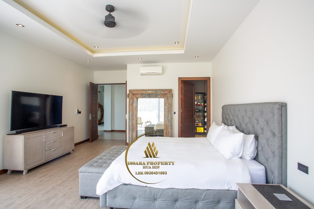 Luxury Pool Villa With Fully Furnished At Baan Hin Lek Fai For Sale