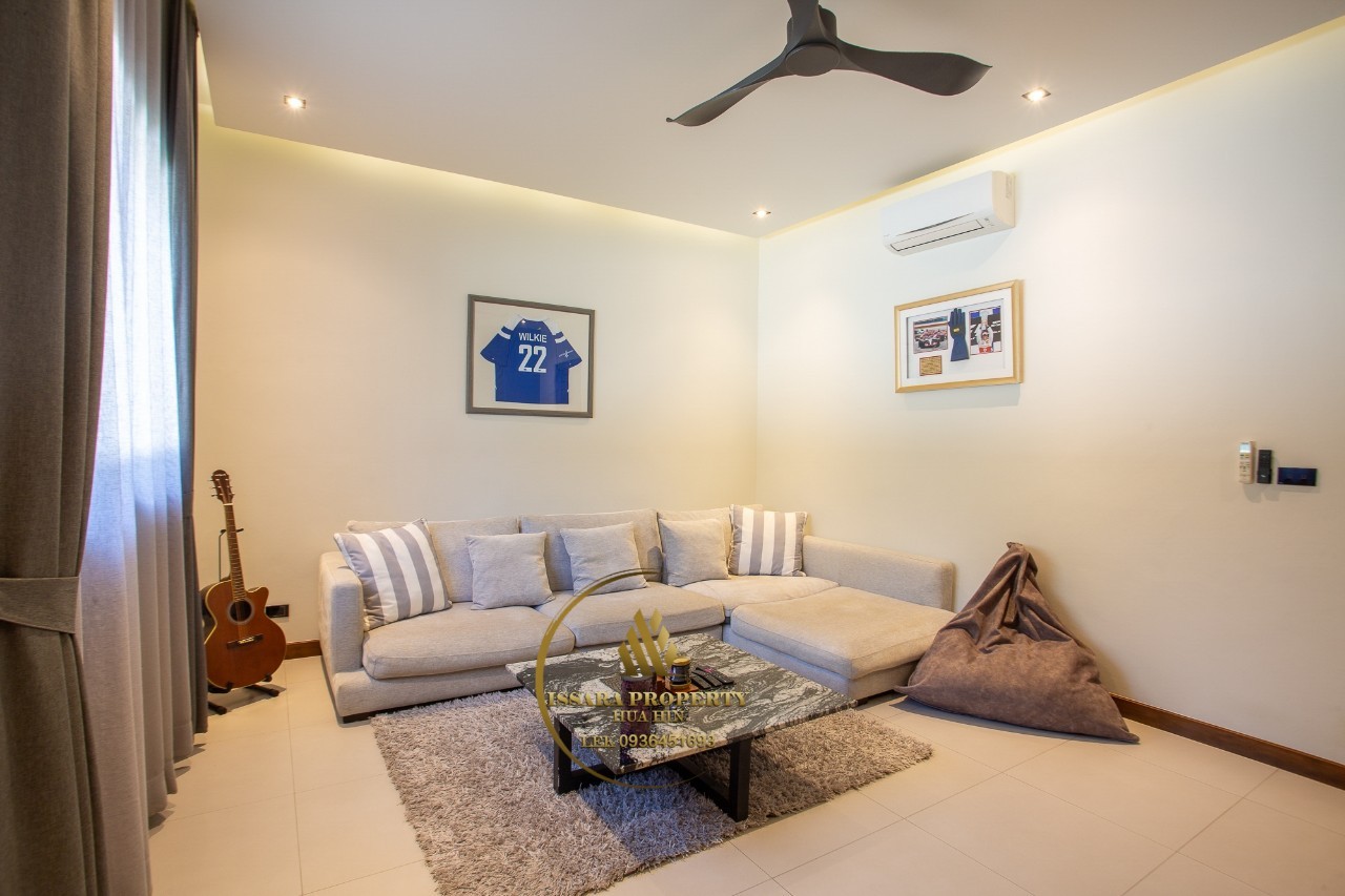 Luxury Pool Villa With Fully Furnished At Baan Hin Lek Fai For Sale