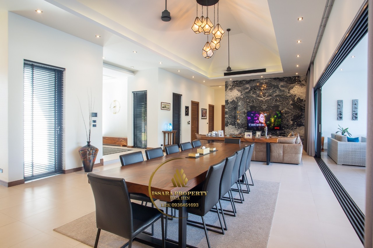 Luxury Pool Villa With Fully Furnished At Baan Hin Lek Fai For Sale