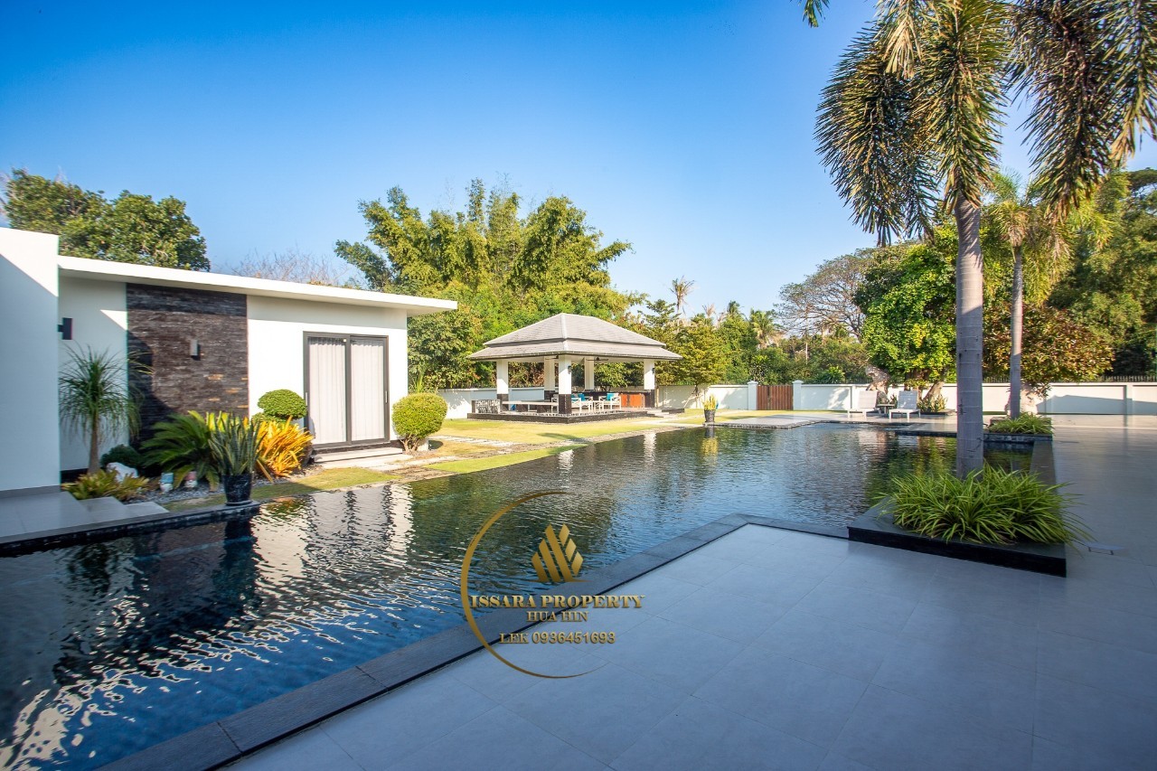 Luxury Pool Villa With Fully Furnished At Baan Hin Lek Fai For Sale