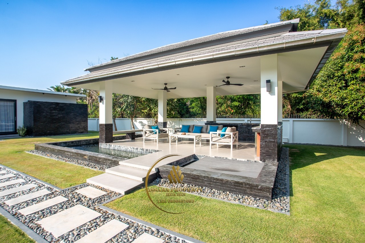 Luxury Pool Villa With Fully Furnished At Baan Hin Lek Fai For Sale