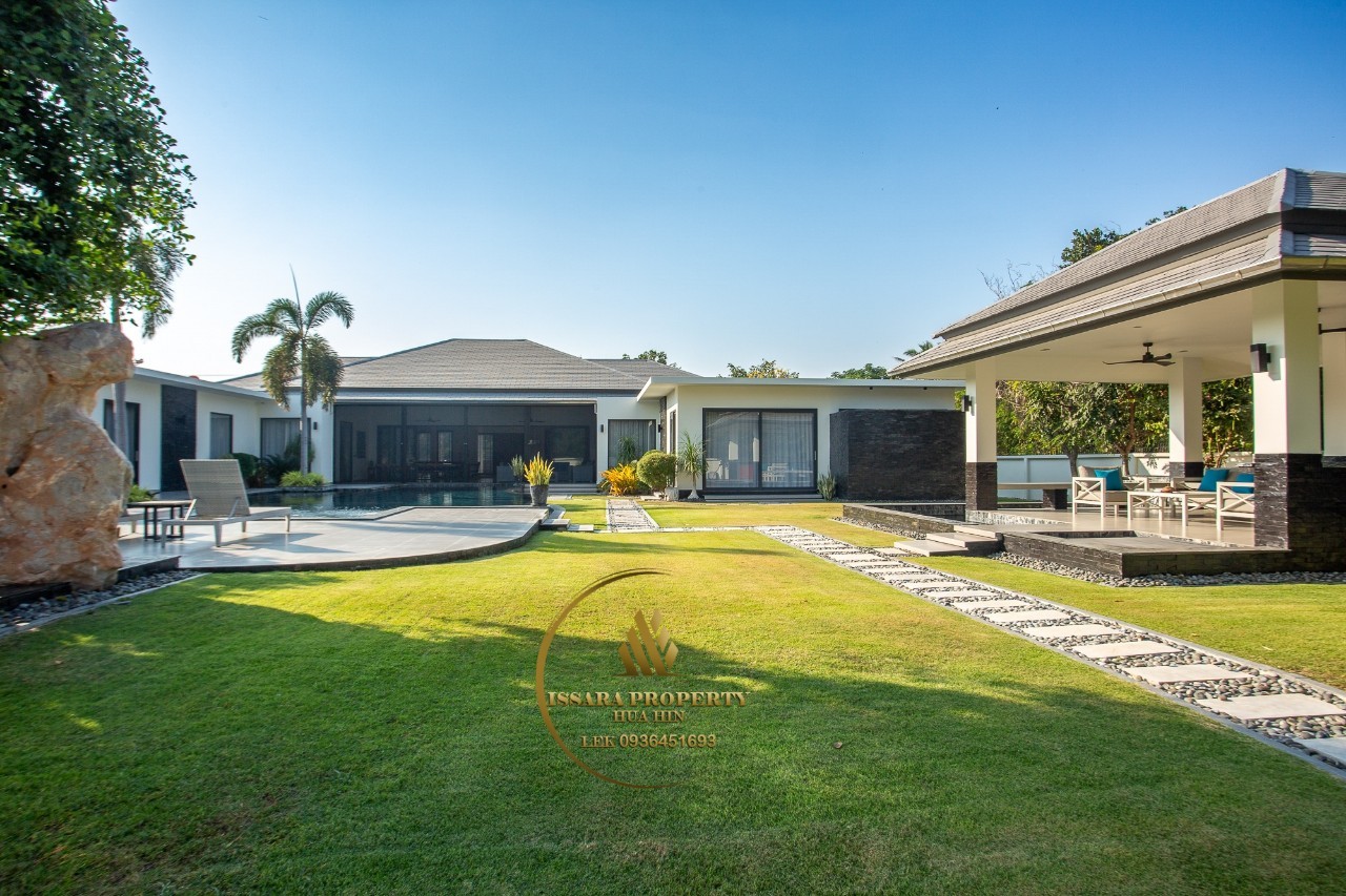 Luxury Pool Villa With Fully Furnished At Baan Hin Lek Fai For Sale