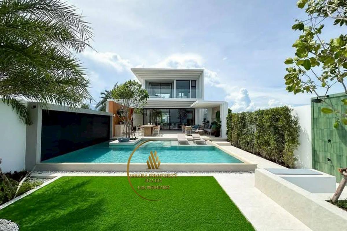 Luxury Beach House The First Ultra Luxury In Cha-am Fully Functional Seaside House With Swimming Pool And Access To Every Private Beach.