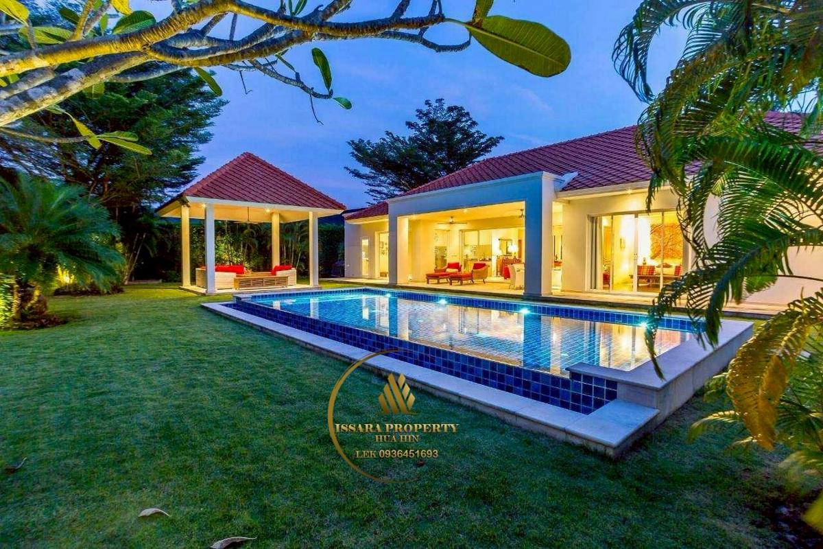 Spacious Luxury Pool Villa At Baan Ingphu Hua Hin For Sale