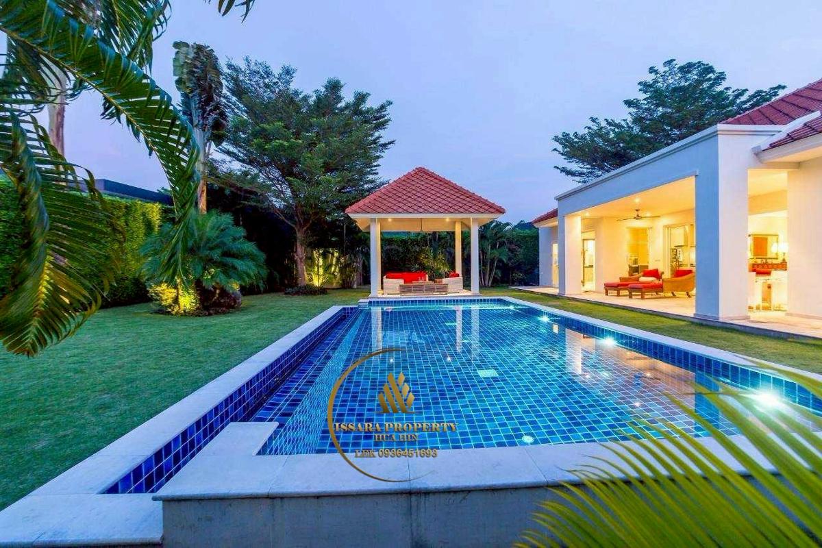 Spacious Luxury Pool Villa At Baan Ingphu Hua Hin For Sale