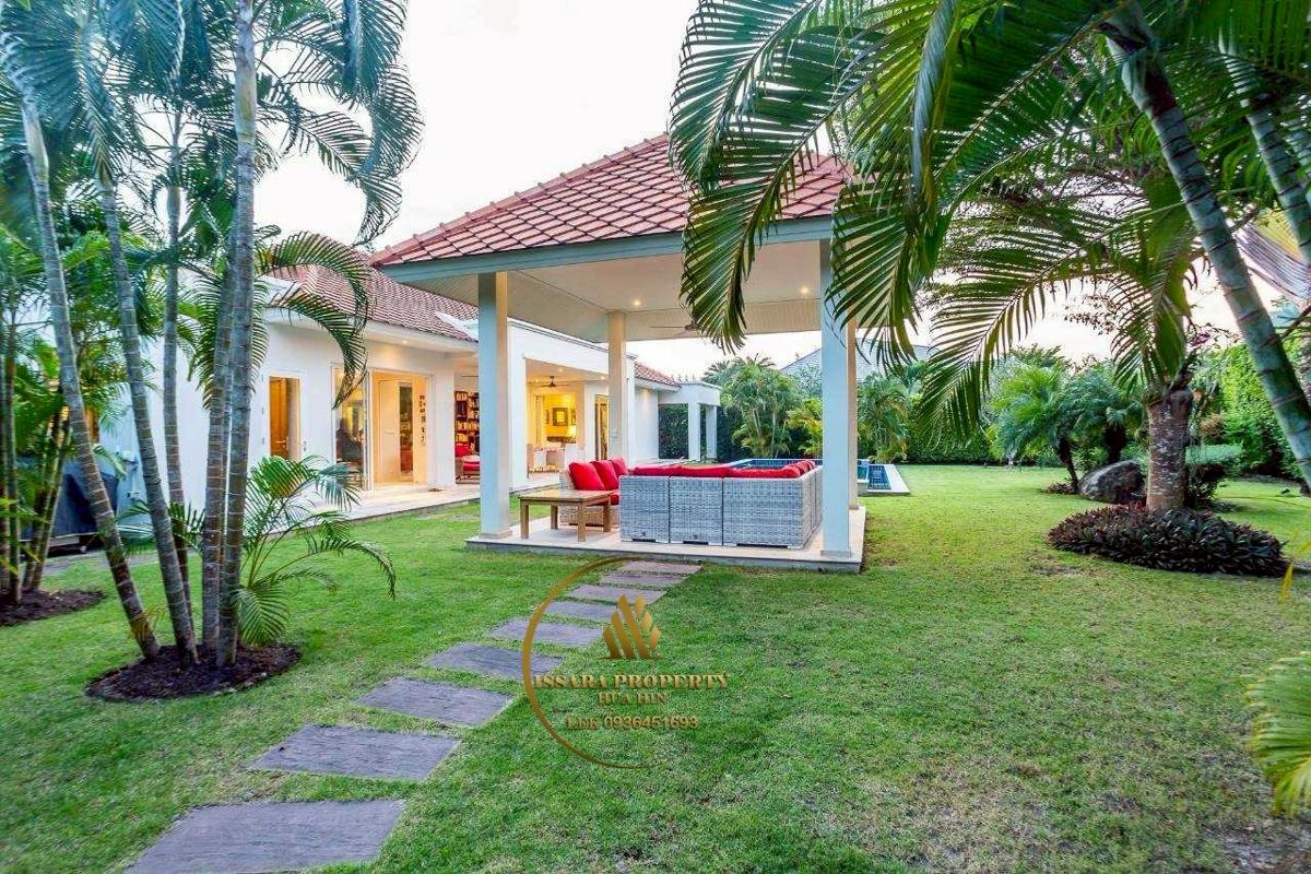 Spacious Luxury Pool Villa At Baan Ingphu Hua Hin For Sale