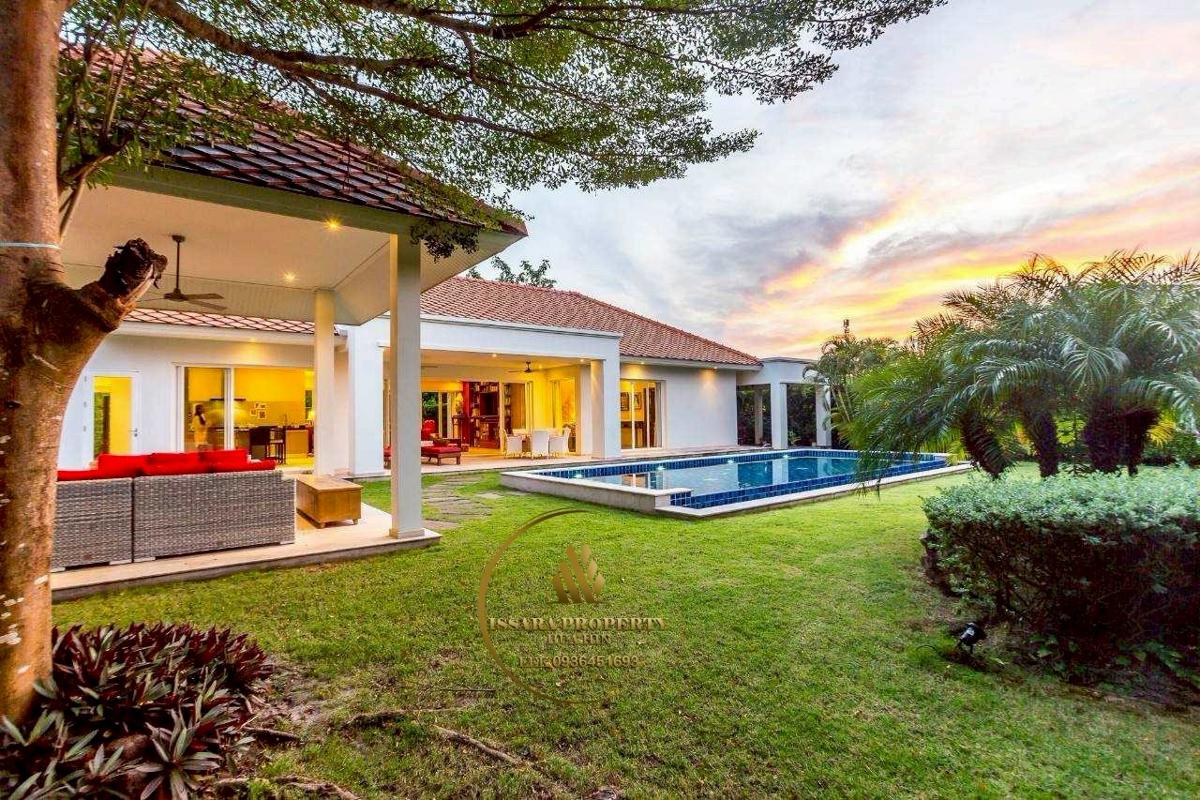 Spacious Luxury Pool Villa At Baan Ingphu Hua Hin For Sale