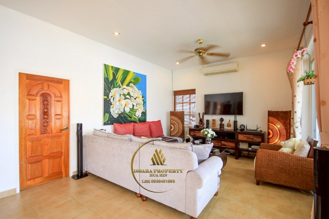 Fully Furnished 3-Bedroom Pool Villa at Norway Garden Hua Hin Soi 94 For Sale