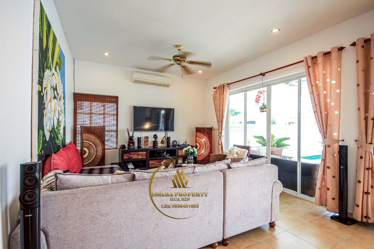 Fully Furnished 3-Bedroom Pool Villa at Norway Garden Hua Hin Soi 94 For Sale