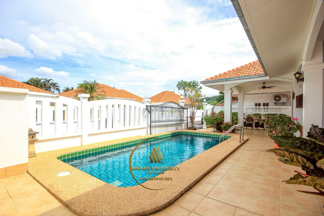 Fully Furnished 3-Bedroom Pool Villa at Norway Garden Hua Hin Soi 94 For Sale