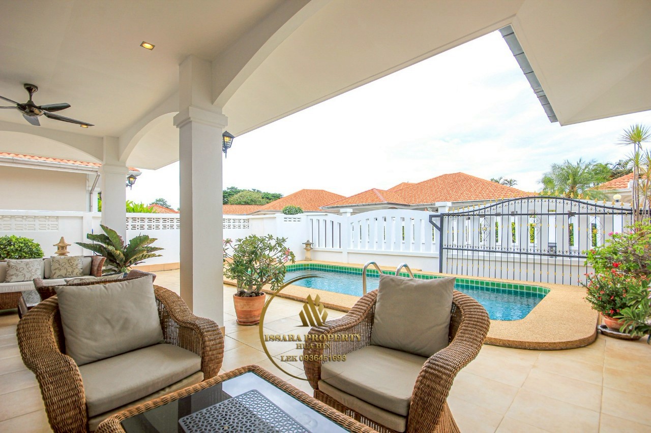 Fully Furnished 3-Bedroom Pool Villa at Norway Garden Hua Hin Soi 94 For Sale