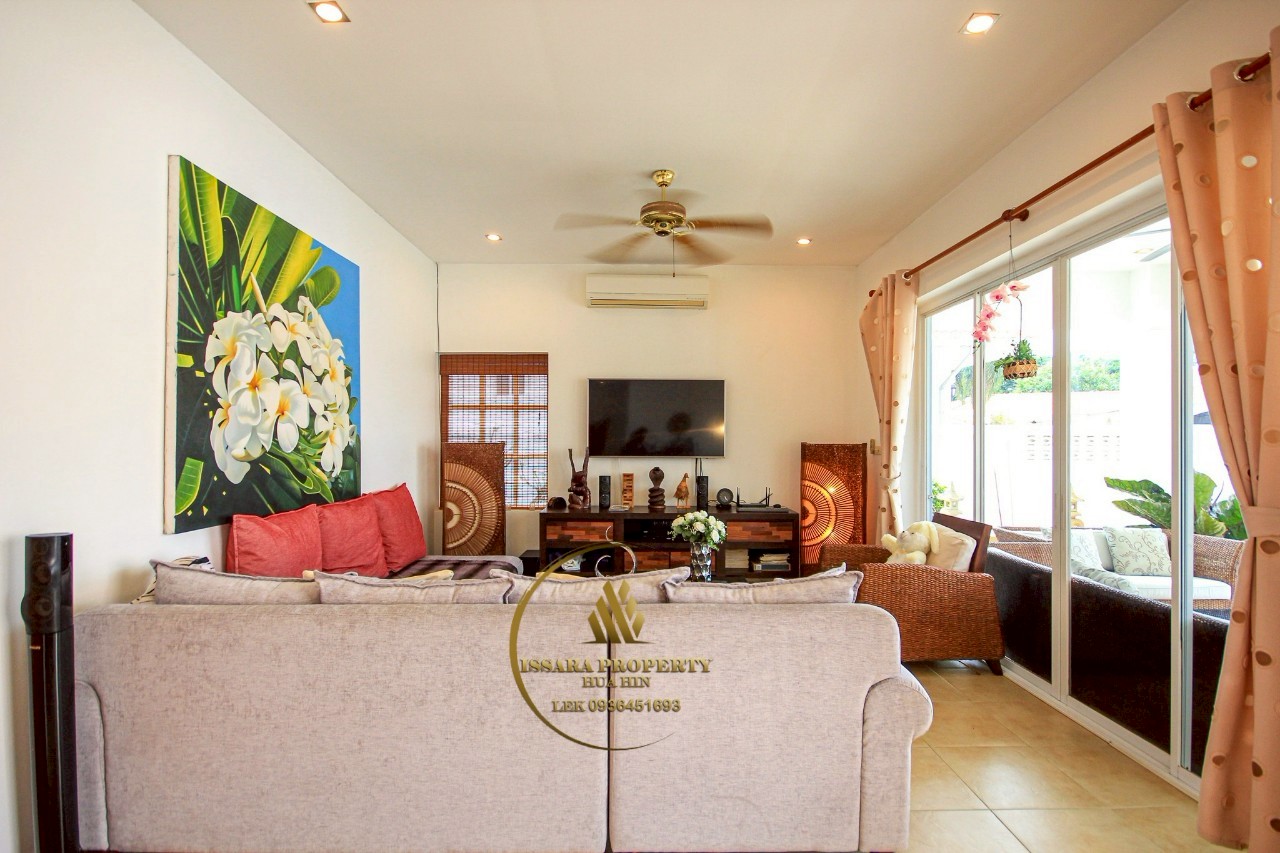 Fully Furnished 3-Bedroom Pool Villa at Norway Garden Hua Hin Soi 94 For Sale