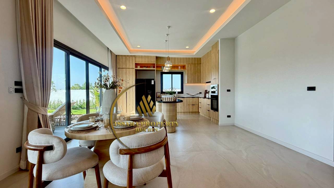 Ready To Move In With Fully Furnished Modern Pool Villa at Hua Hin Soi 112 For Sale