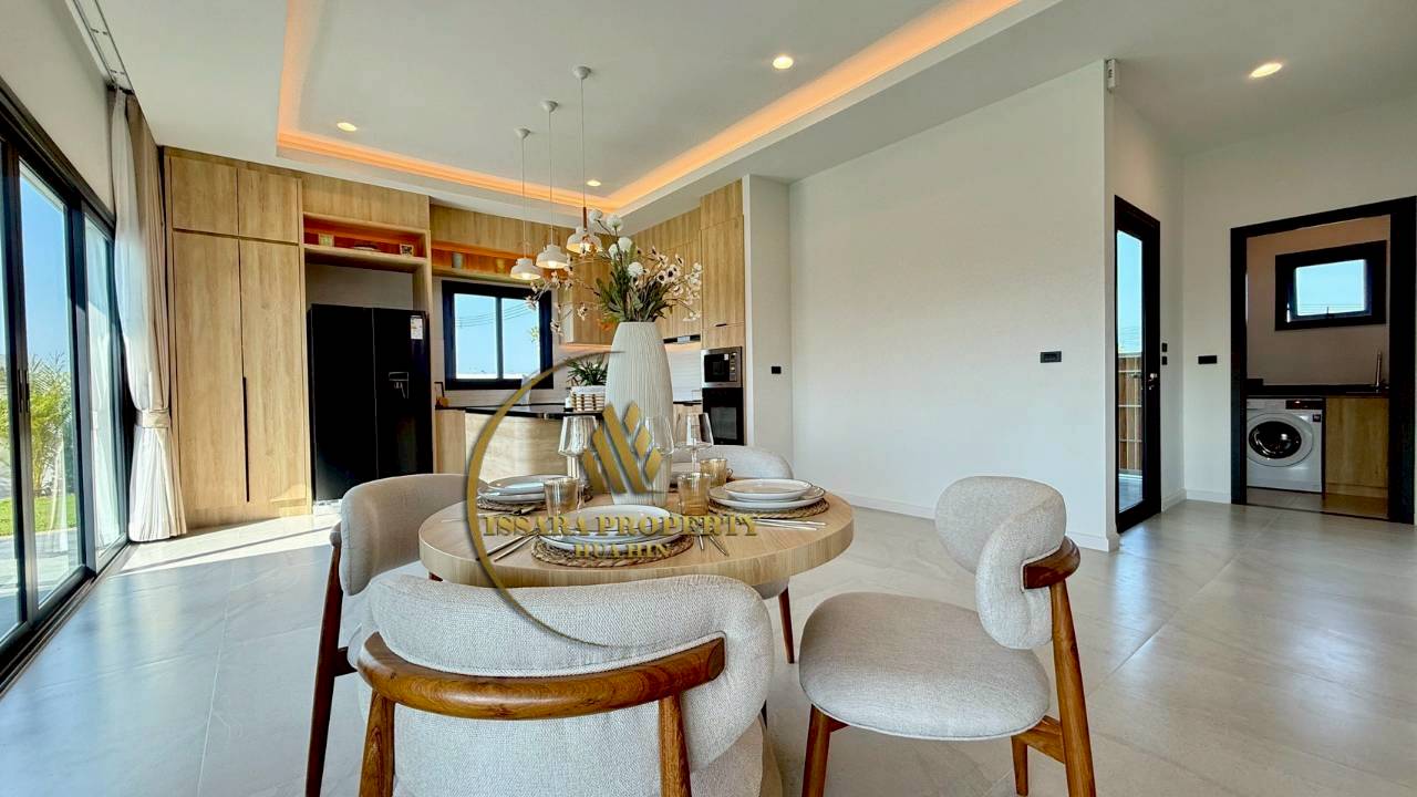 Ready To Move In With Fully Furnished Modern Pool Villa at Hua Hin Soi 112 For Sale