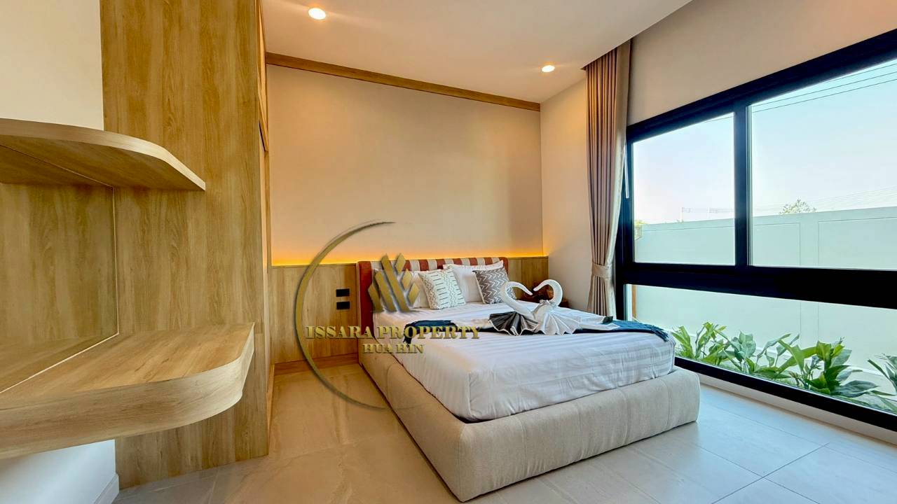 Ready To Move In With Fully Furnished Modern Pool Villa at Hua Hin Soi 112 For Sale
