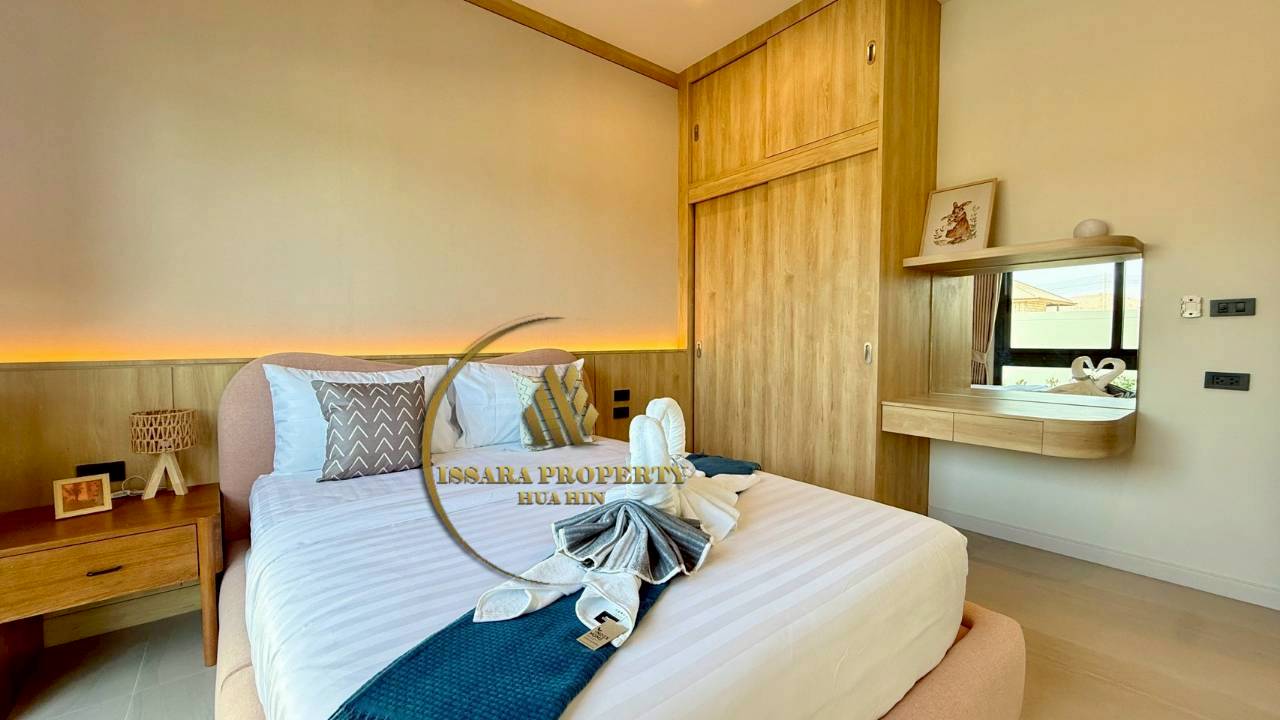 Ready To Move In With Fully Furnished Modern Pool Villa at Hua Hin Soi 112 For Sale