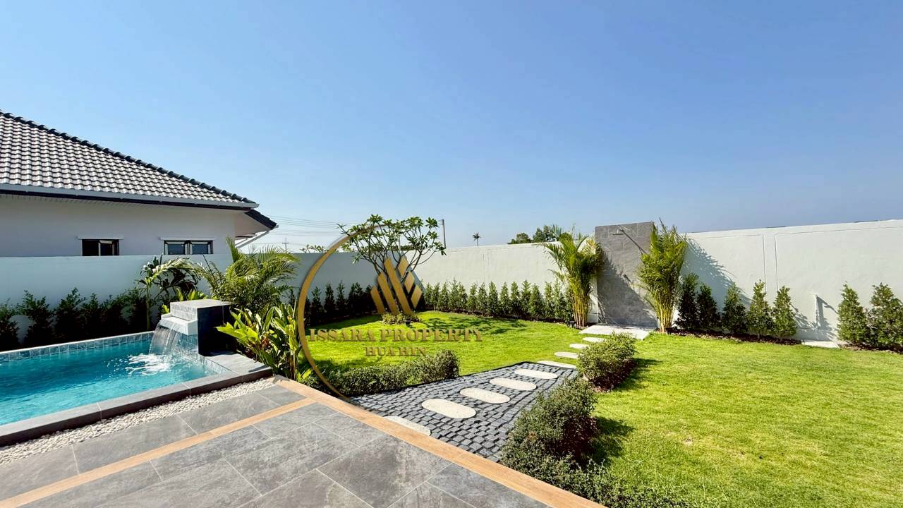 Ready To Move In With Fully Furnished Modern Pool Villa at Hua Hin Soi 112 For Sale