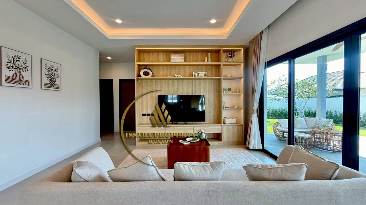 Ready To Move In With Fully Furnished Modern Pool Villa at Hua Hin Soi 112 For Sale