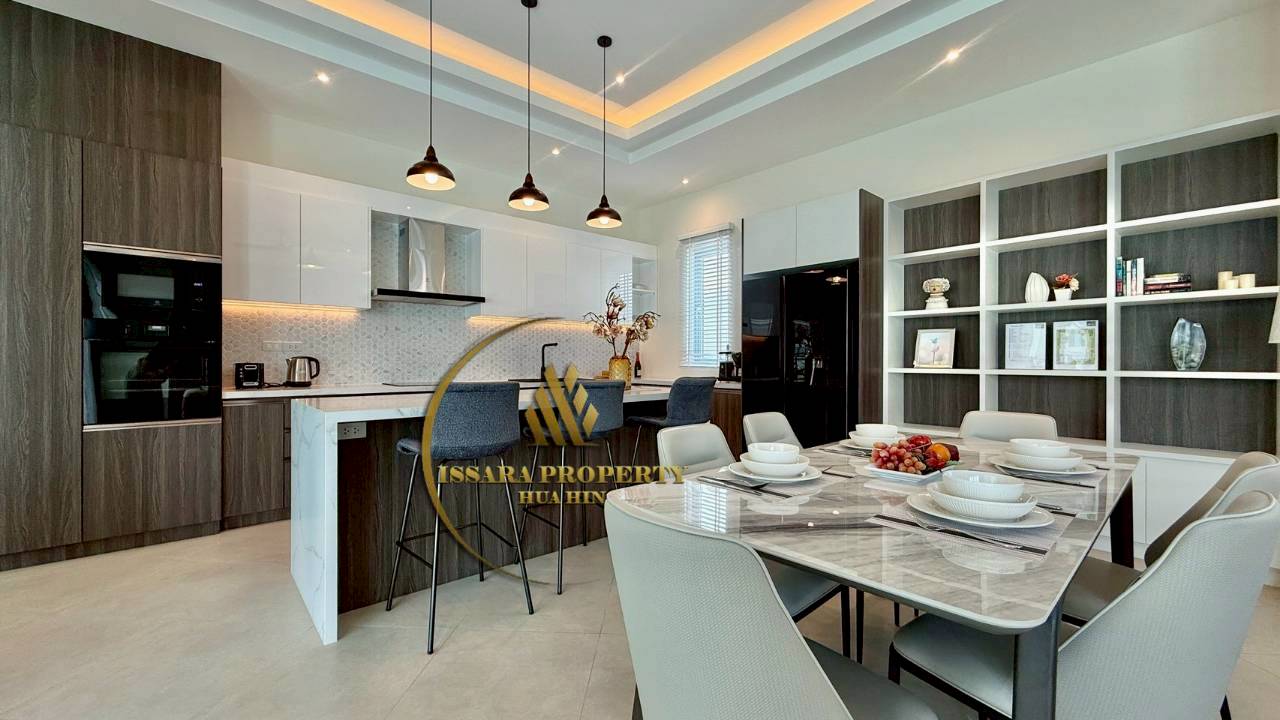 Modern 3 Bedroom Luxury Pool Villa with Solar System – Hua Hin Soi 112