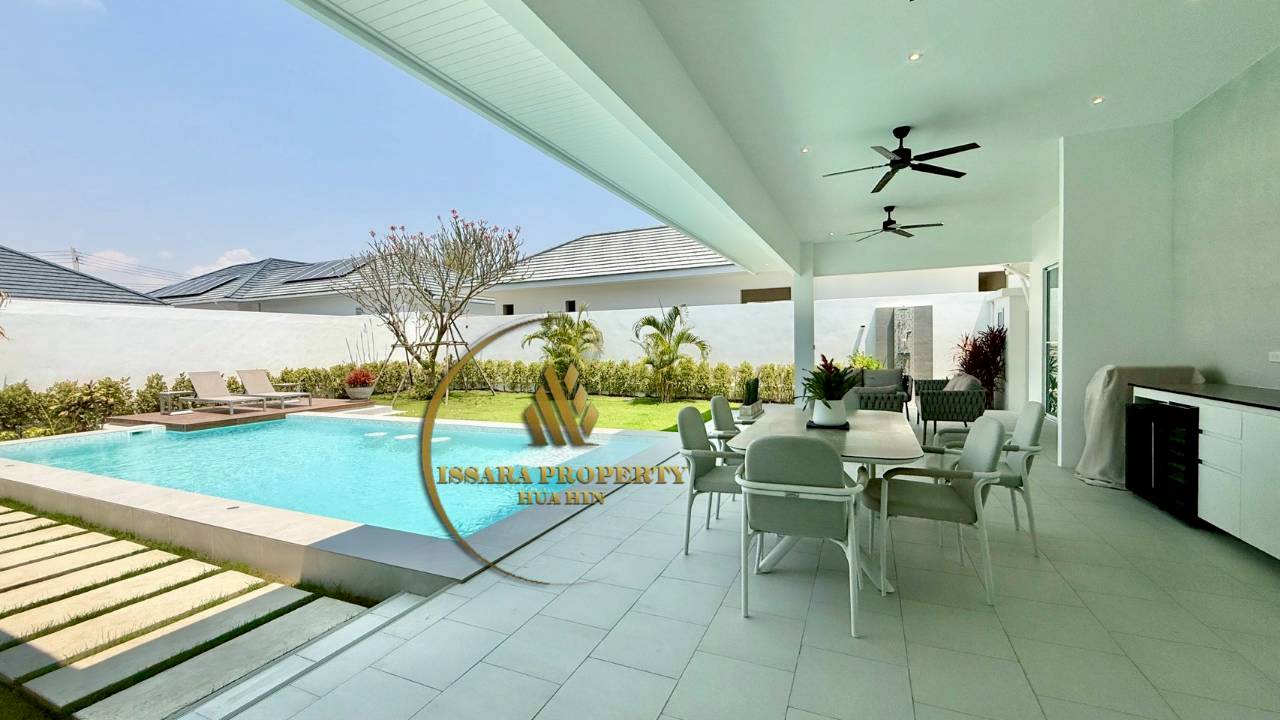Modern 3 Bedroom Luxury Pool Villa with Solar System – Hua Hin Soi 112