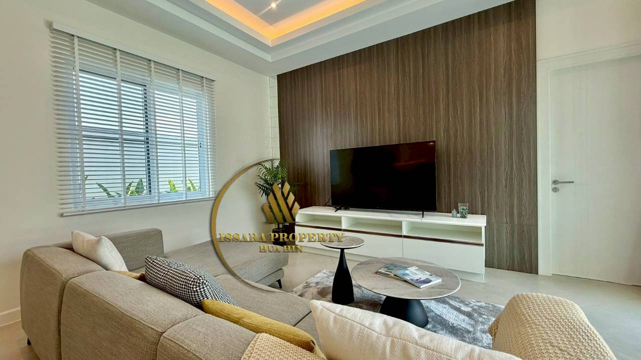 Modern 3 Bedroom Luxury Pool Villa with Solar System – Hua Hin Soi 112