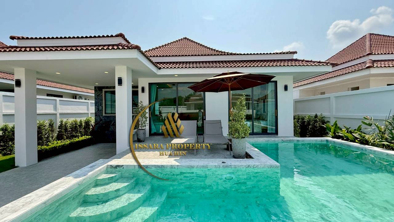 Elegant 3-Bedroom Luxury Pool Villa in a Private & Peaceful Setting For Sale