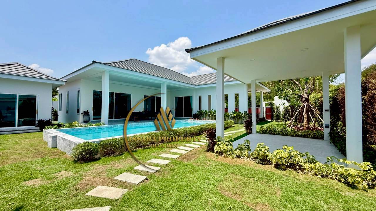 Luxury Pool Villa in Hua Hin – Brand New | Fully Furnished | Move-in Ready