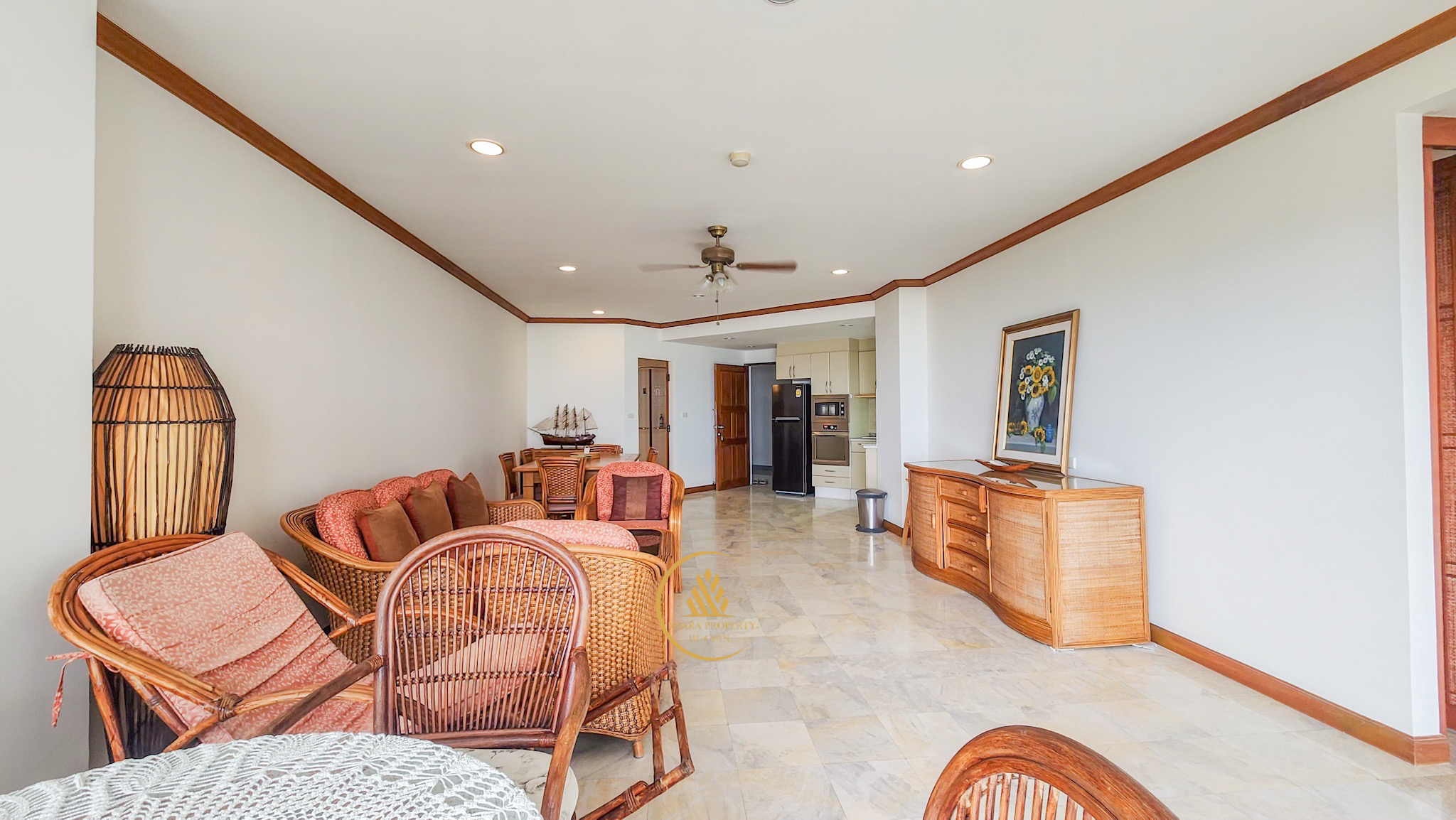 2-Bedroom Sea View Condo at Palm Pavilion Hua Hin | THB 6.6 Million